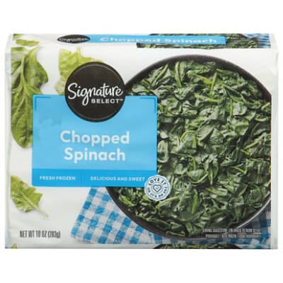 Signature Select Chopped Spinach
