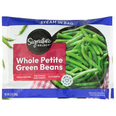 Signature Select Beans Green Steam In Bag