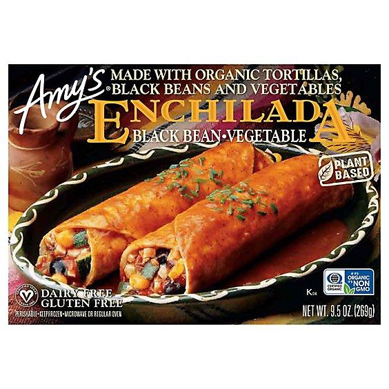 Is it Soy Free? Amy's Black Bean & Vegetable Enchilada