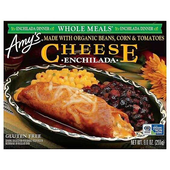 Is it Gluten Free? Amy's Kitchen Whole Meal Cheese Enchilada