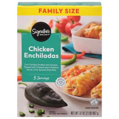 Signature Select Gourmet Club  Chicken Enchilada