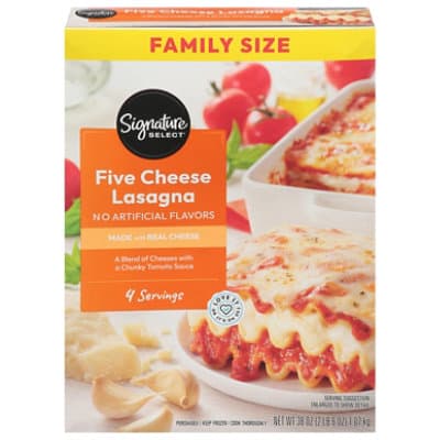 Signature Select  Italian Six Cheese Lasagna