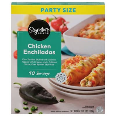 Signature Select Gourmet Club Chicken Enchiladas