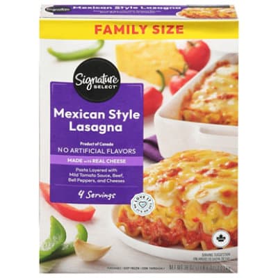 Signature Select Gourmet Club Mexican Lasagna