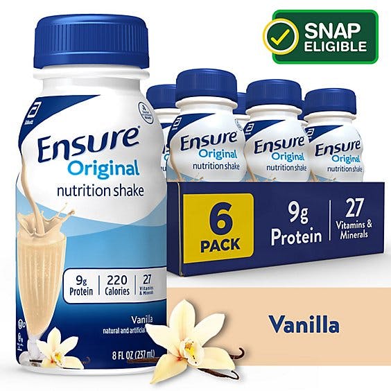 Is it Soy Free? Ensure Original Nutrition Shake Ready To Drink Vanilla
