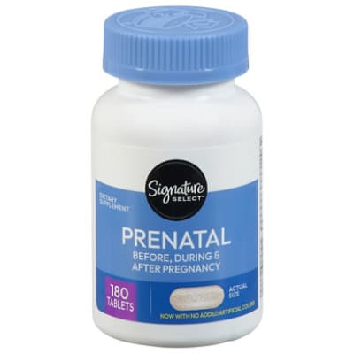 Signature Care Vitamin Prenatal Dietary Supplement