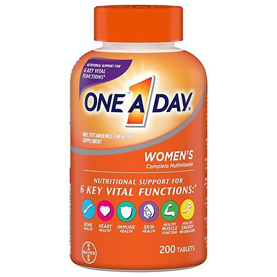 One A Day Multivitamins For Women, Women's Multivitamin Tablets