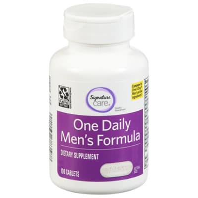 Signature Care One Daily Mens Formula Dietary Supplement