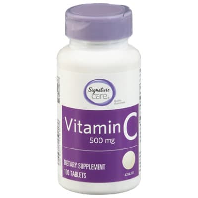 Signature Care Vitamin C Dietary Supplement