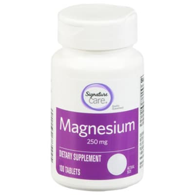 Signature Care Magnesium Dietary Supplement