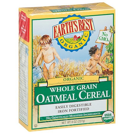 Is it Mustard Free? Earth's Best Organic Whole Grain Oatmeal Cereal