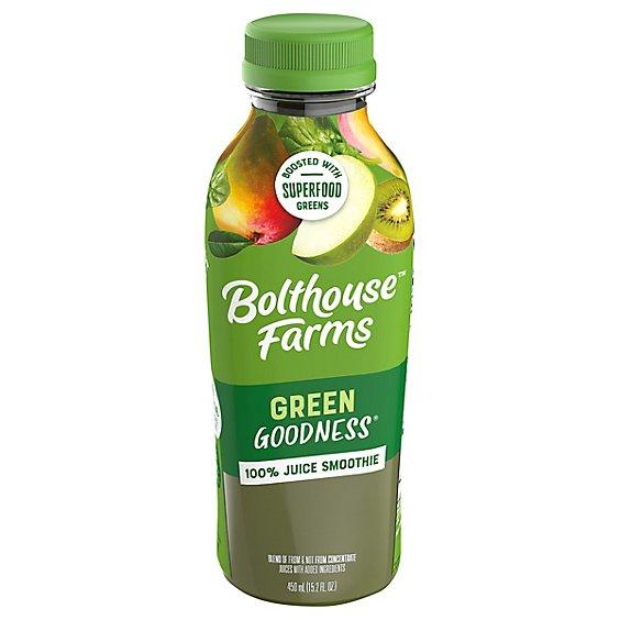 Is it Pescatarian? Bolthouse Farms Green Goodness 100% Fruit Juice Smoothie