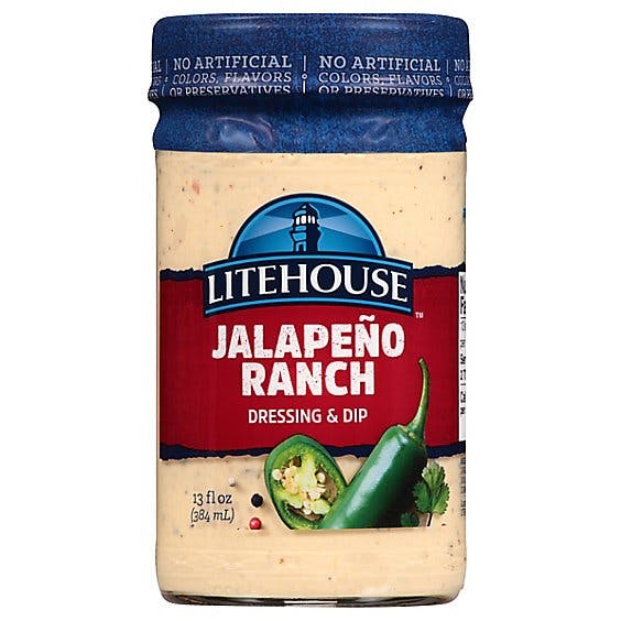 Is it Milk Free? Litehouse Dressing & Dip Ranch Jalapeno