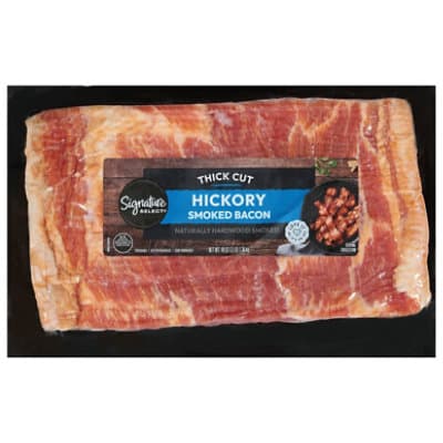 Signature Select Bacon Hickory Smoked Thick Cut Value