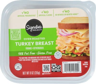 Signature Select Turkey Breast Oven Roasted 98% Fat Free
