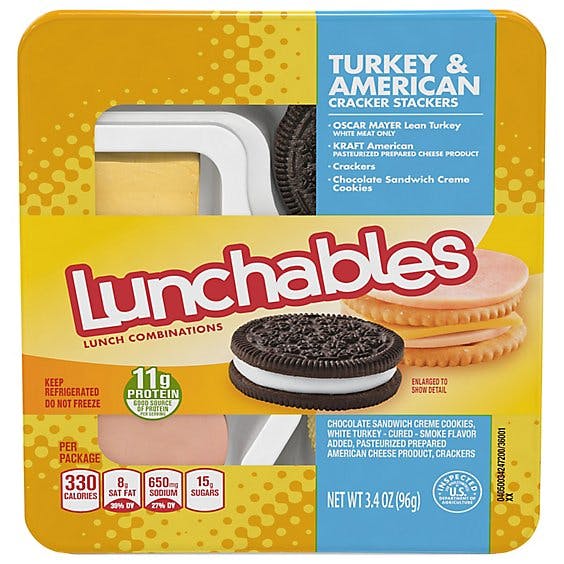 Is it Dairy Free? Oscar Mayer Lunchables Turkey & American