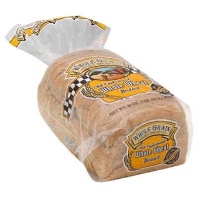Whole Grain Bread, Old Fashioned, Whole Wheat