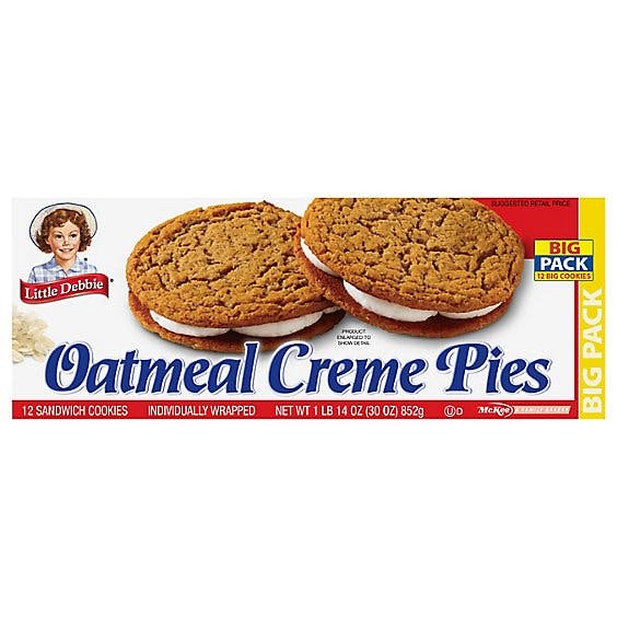 Is it Soy Free? Little Debbie Cream Pie Oatmeal