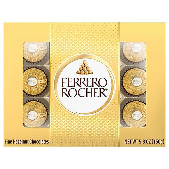 Ferrero Rocher Chocolate Truffles Hazelnut