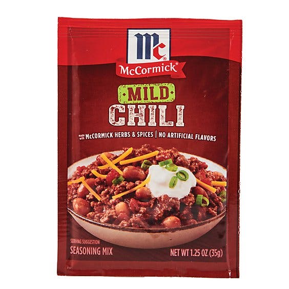 Is it Sesame Free? Mccormick Seasoning Mix Chili Mild