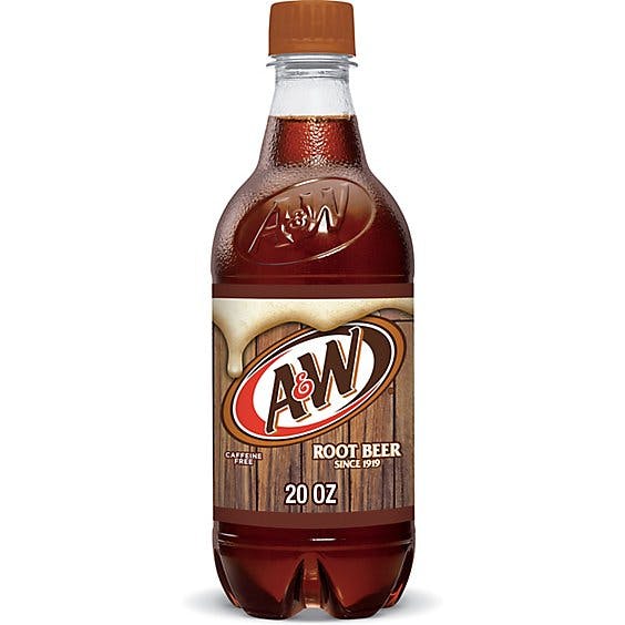 A&w Caffeine-free, Low Sodium Root Beer Soda Pop