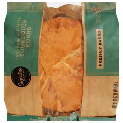 Signature Select Bread Sourdough San Francisco Style Round