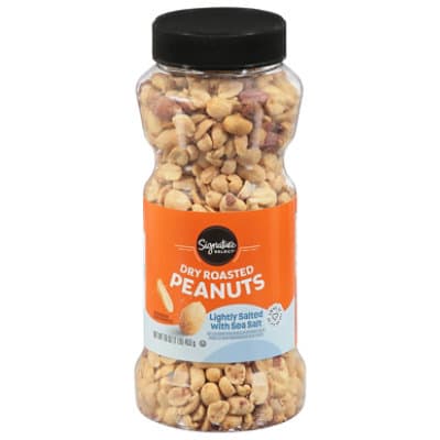 Signature Select Dry Roasted Lightly Salted Peanuts