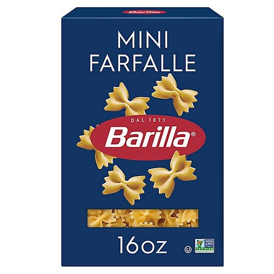 Is it Wheat Free? Barilla Pasta Farfalle Mini No. 364 Box