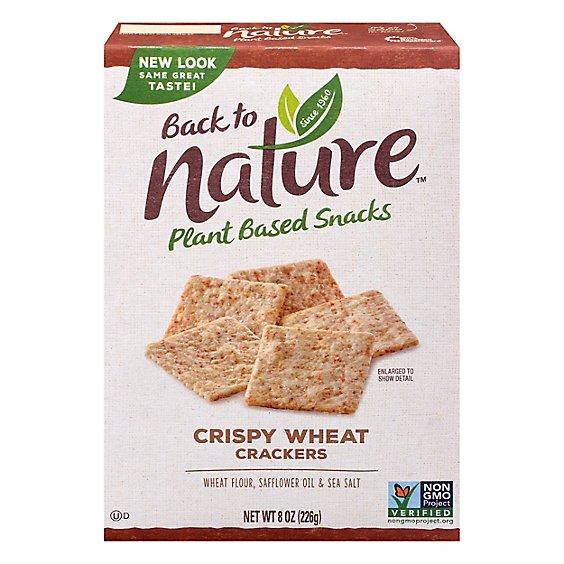 Is it Dairy Free? Back To Nature Crispy Wheat Cracker