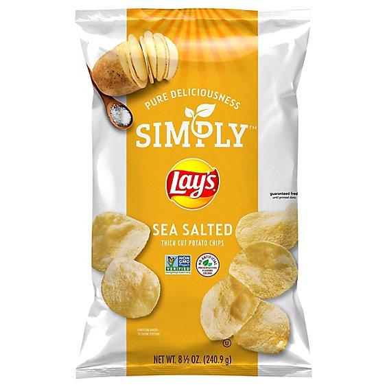 Is it Pregnancy Friendly? Lays Potato Chips Simply Thick Cut Sea Salted