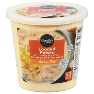 Signature Cafe Loaded Baked Potato Soup With Bacon