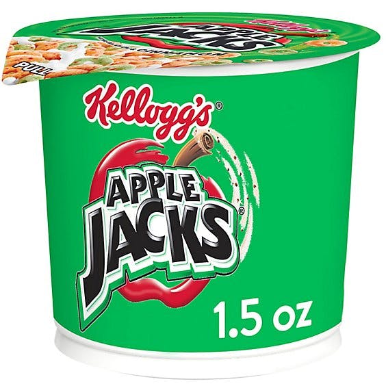 Is it Sesame Free? Apple Jacks Breakfast Cereal Cup 8 Vitamins And Minerals Original