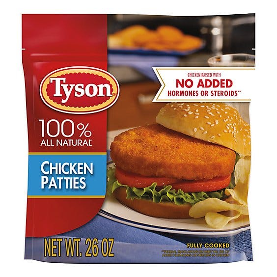Is it Lactose Free? Tyson Chicken Patties