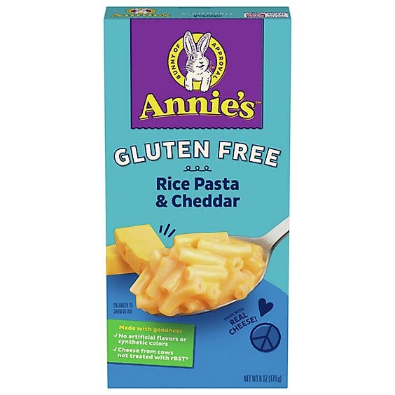 Is it Gluten Free? Annie's Gluten-free Rice Pasta & Cheddar Macaroni And Cheese