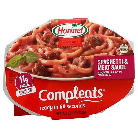 Is it Lactose Free? Hormel Compleats Spaghetti & Meat Sauce Microwave Tray