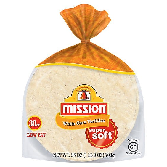 Is it Pescatarian? Mission Tortillas Corn White Super Soft Bag