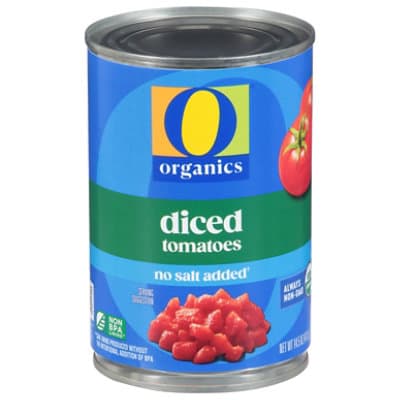 O Organics Organic Tomatoes Diced In Tomato Juice No Salt Added
