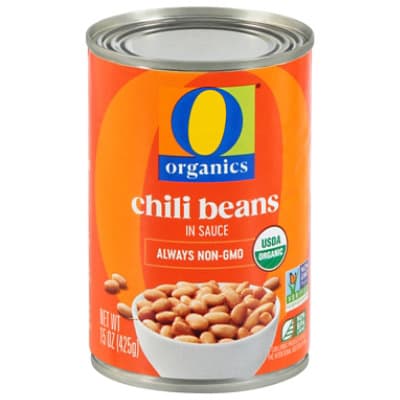O Organics Organic Beans Chili In Sauces