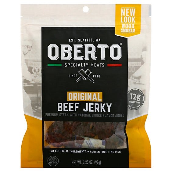 Is it Pescatarian? Oberto Beef Jerky Original