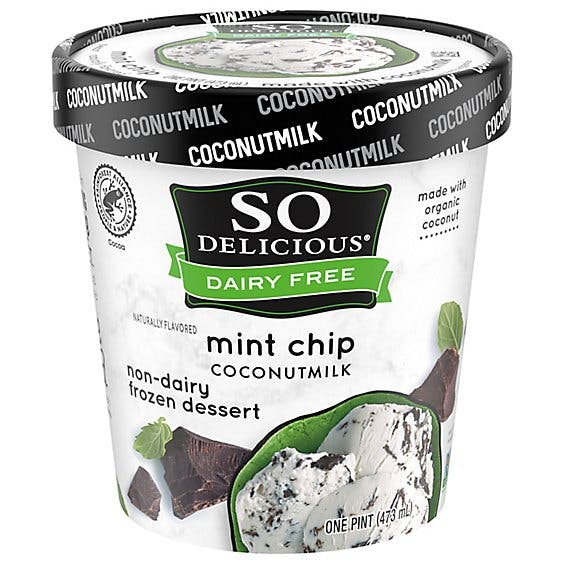 Is it Lactose Free? So Delicious Dessert Dairy Free Coconut Milk Mint Chip