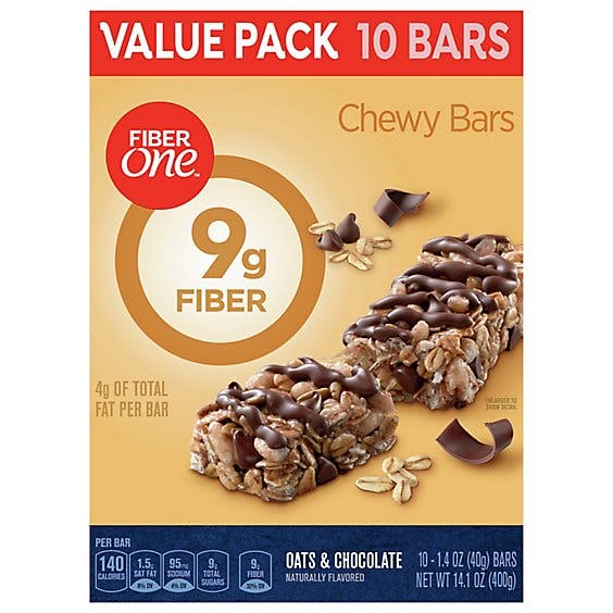 Is it Pescatarian? Fiber One Bars Chewy Oats & Chocolate