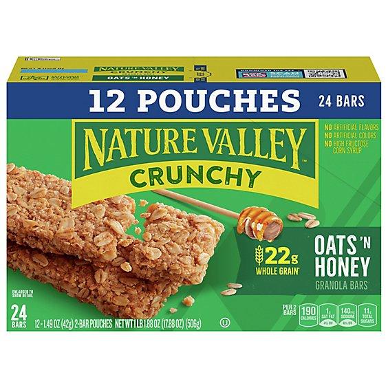 Nature Valley Granola Bars Crunchy Oats N Honey