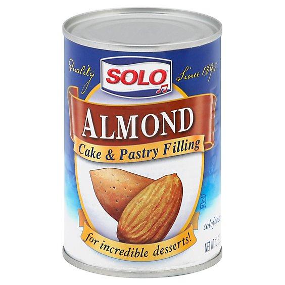 Is it Lactose Free? Solo Cake & Pastry Filling Almond