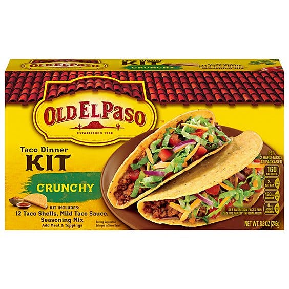 Is it Low Histamine? Old El Paso Tortillas Flour Dinner Kit Taco Crunchy Box