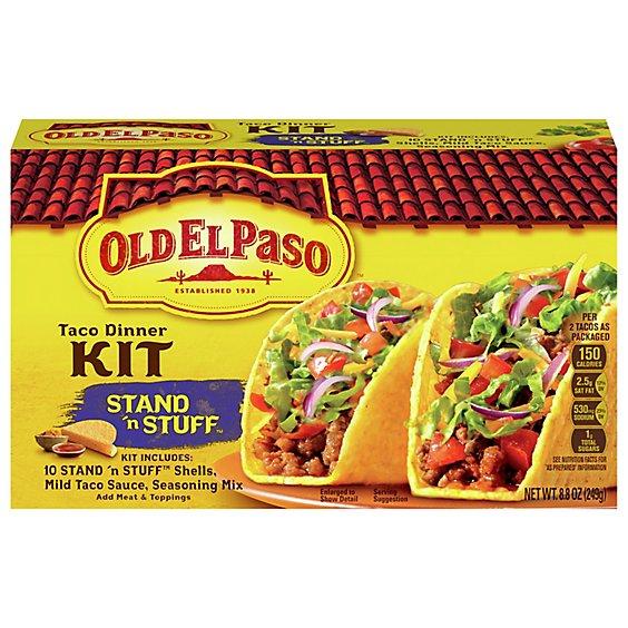 Is it Paleo? Old El Paso Tortillas Flour Dinner Kit Taco Stand N Stuff Box