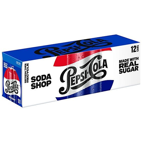 Is it Low FODMAP? Pepsi Cola Made With Real Sugar Soda Pop