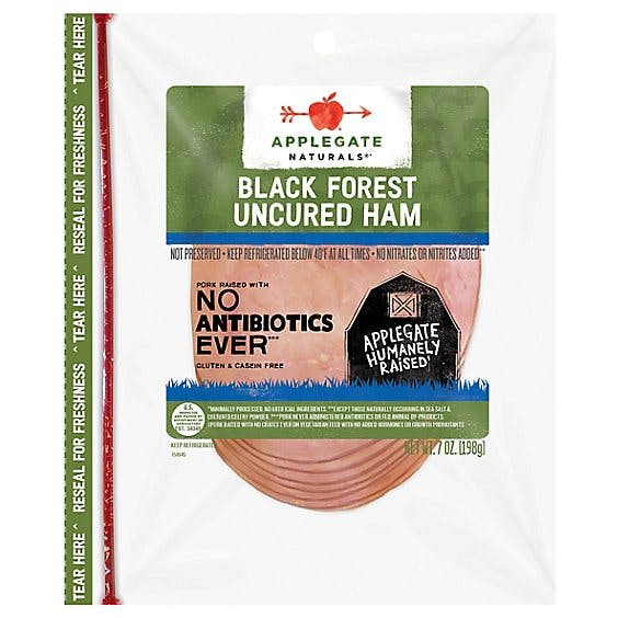 Is it Tree Nut Free? Applegate Natural Black Forest Ham