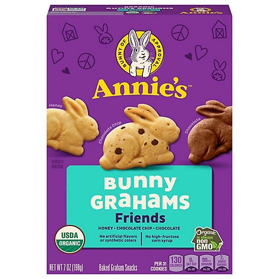Is it Peanut Free? Annie's Homegrown Organic Friends Bunny Grahams