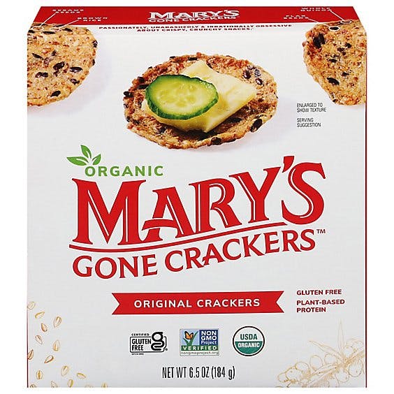 Is it Pescatarian? Mary's Gone Crackers Organic Gluten-free Original Crackers