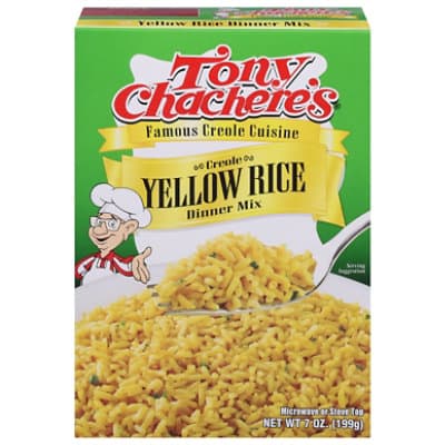 Tony Chacheres Dinner Mix Creole Yellow Rice